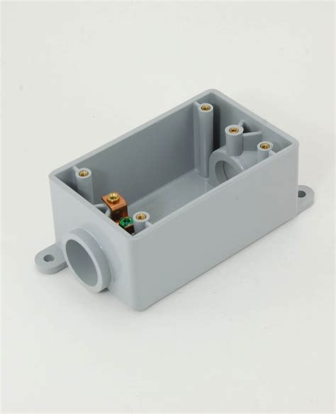 electrical devoce single gang box 4 small holes|Electrical Box Types & Sizes for Receptacles.